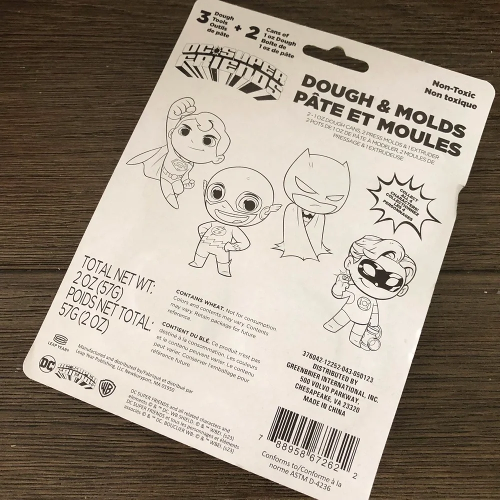 DC Super friends Dough & molds set